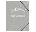 Quo Vadis - Chemise 3 rabats élastique - Shaman - Attachiante tout simplement - 12x16 cm