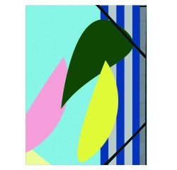 Quo Vadis - Chemise trieur - Papier Tigre - Multicolore - 24x33 cm