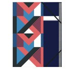 Quo Vadis - Chemise trieur - Papier Tigre - Chevron - 24x33 cm