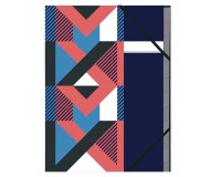 Quo Vadis - Chemise trieur - Papier Tigre - Chevron - 24x33 cm