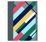 Quo Vadis - Chemise trieur - Papier Tigre - Multicolore - 24x33 cm