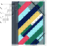 Quo Vadis - Chemise trieur - Papier Tigre - Multicolore - 24x33 cm