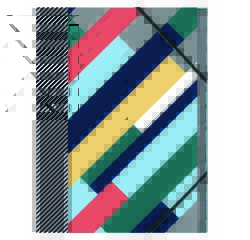 Quo Vadis - Chemise trieur - Papier Tigre - Multicolore - 24x33 cm