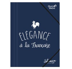 Quo Vadis - Chemise 3 rabats élastique - Shaman - Elégance - 24x32 cm