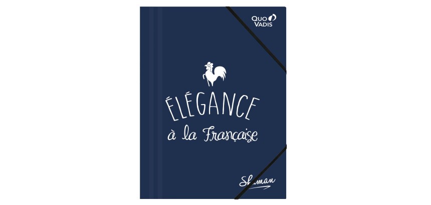 Quo Vadis - Chemise 3 rabats élastique - Shaman - Elégance - 24x32 cm