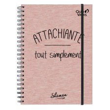 Elastibook A5 Quo Vadis - Spiralé - Shaman - 15x21 cm avec élastique par 6