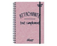 Quo Vadis - Carnet de notes - Spiralé - Shaman - Pages Non lignées - 15x21 cm - par 6