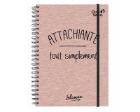 Quo Vadis - Carnet de notes - Spiralé - Shaman - Attachiante tout simplement - Pages Non lignées - 15x21 cm