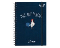 Quo Vadis - Carnet de notes - Spiralé - Shaman - Plus que parfait - Pages Non lignées - 15x21 cm