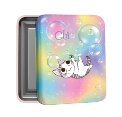 Quo Vadis - Boîte métal - Chi - 8x10x2,5 cm - Métal- par 10