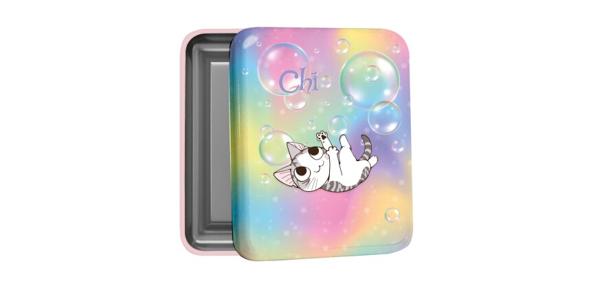 Quo Vadis - Boîte métal - Chi - 8x10x2,5 cm - Métal- par 10