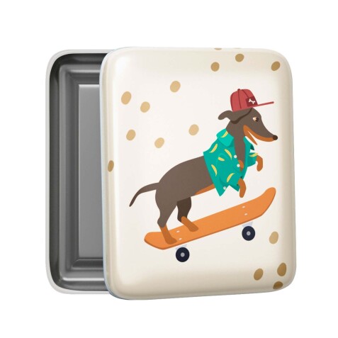 Quo Vadis - Boîte métal - Animascot - 8x10x2,5 cm - Métal- par 10