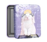Quo Vadis - Boîte métal - Mes potes à pattes mignons - Lapin - 8x10x2,5 cm Métal
