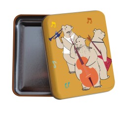 Quo Vadis - Boîte métal - Animascot - Assortiment - 8x10x2,5 cm Métal