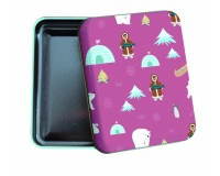 Quo Vadis - Boîte métal - Louise & Arthur - Inuit - 8x10x2,5 cm Métal