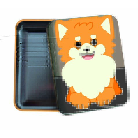 Quo Vadis - Boîte métal - Kawaii - 8x10x2,5 cm - Métal- par 10