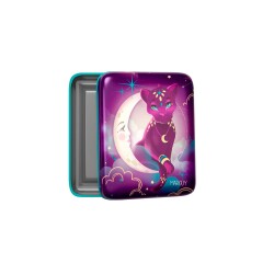 Quo Vadis - Boîte métal - Marguy Enfants - panthere lune - 8x10x2,5 cm Métal