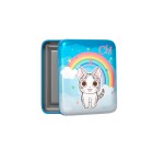 Quo Vadis - Boîte métal - Chi - arc en ciel multi chat - 8x10x2,5 cm Métal