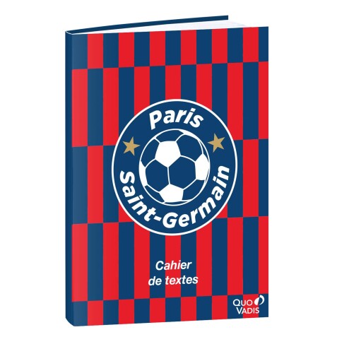 Quo Vadis - Cahier de textes - Français - PSG - Journalier - 15x21 cm - par 4