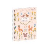 Cahier de textes Journalier Quo Vadis - Spiralé - Français - Animascot - 15x21 cm  par 4