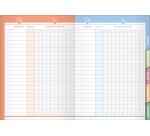 Quo Vadis - Cahier de textes - Français - Shaman - Journalier - 15x21 cm - par 4