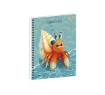 Quo Vadis - Cahier de textes - Spiralé - Français - Marguy Enfants - Journalier - 15x21 cm - par 4