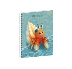 Quo Vadis - Cahier de textes - Spiralé - Français - Marguy Enfants - Journalier - 15x21 cm - par 4