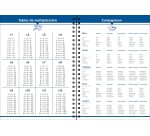 Quo Vadis - Cahier de textes - Spiralé - Français - Marguy Enfants - Journalier - 15x21 cm - par 4