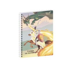 Quo Vadis - Cahier de textes - Spiralé - Français - Louise & Arthur - Chevalier - Journalier - 15x21 cm