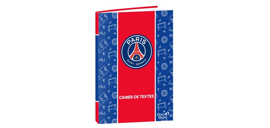 Quo Vadis - Cahier de textes - Français - PSG - Paris - Journalier - 15x21 cm