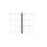 Recharge Timer 17 Horizontal 2025/2026, 16 mois