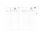 Quo Vadis - Agenda - 2026 - Maor - Journalier - Multilingue - Impala - Noir - 12 mois de janv à déc. - 8,5x13 cm