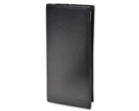 Quo Vadis - Agenda avec répertoire - 2027 - Italnote Prestige - Semainier Horizontal - Français - Montebello - Noir - 14 mois de décembre à janvier - 8,8x17 cm Cuir pleine fleur de vachette