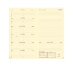 Quo Vadis - Agenda - 2026 - Italnote Prestige - Semainier Horizontal - Français - Soho - 14 mois de déc. à janv - 8,8x17 cm avec répertoire