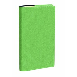 Quo Vadis - Agenda - 2026 - Italnote Prestige - Semainier Horizontal - Français - Marlow - Vert - 14 mois de décembre à janvier - 8,8x17 cm  avec répertoire