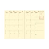 Quo Vadis - Recharge Agenda - 2027 - Affaires Prestige - Semainier Planning - Français - 14 mois de décembre à janvier - 10x15 cm Papier Clairefontaine ivoire -
