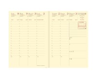 Quo Vadis - Recharge Agenda - 2027 - Affaires Prestige - Semainier Planning - Français - 14 mois de décembre à janvier - 10x15 cm Papier Clairefontaine ivoire -