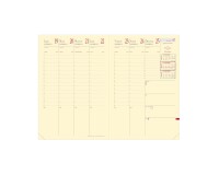 Quo Vadis - Recharge Agenda - 2027 - Ministre Prestige - Semainier Planning - Français - 14 mois de décembre à janvier - 16x24 cm Papier Clairefontaine ivoire -