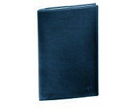 Quo Vadis - Agenda avec répertoire - 2027 - Ministre Prestige - Semainier Planning - Français - Montebello - Bleu marine - 14 mois de décembre à janvier - 16x24 cm Cuir pleine fleur de vachette