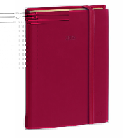 Quo Vadis - Agenda - 2026 - Ministre Prestige - Semainier Planning - Multilingue - Silk -13 mois de déc. à déc. - 16x24 cm