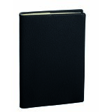 Quo Vadis - Agenda - 2026 - Président Prestige - Semainier Planning - Français - Impala - Noir - 13 mois de déc. à déc. - 21x27 cm  avec répertoire