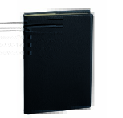 Quo Vadis - Agenda - 2026 - Président Prestige - Semainier Planning - Français - Impala - Noir - 13 mois de déc. à déc. - 21x27 cm  avec répertoire