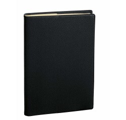 Quo Vadis - Agenda avec répertoire - 2027 - Président Prestige - Semainier Planning - Français - Impala - Noir - 14 mois de décembre à janvier - 21x27 cm