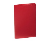 Quo Vadis - Agenda avec répertoire - 2027 - Président Prestige - Semainier Planning - Français - Montebello - Rouge - 14 mois de décembre à janvier - 21x27 cm Cuir pleine fleur de vachette