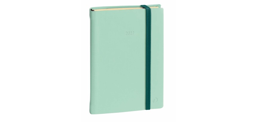 Quo Vadis - Agenda - 2027 - Président Prestige - Semainier Planning - Multilingue - Silk - 13 mois de décembre à décembre - 21x27 cm Papier Clairefontaine ivoire