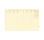 Quo Vadis - Agenda - 2027 - Président Prestige - Semainier Planning - Multilingue - Silk - 13 mois de décembre à décembre - 21x27 cm Papier Clairefontaine ivoire