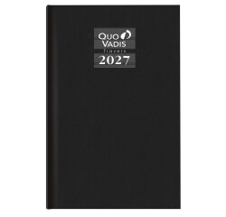 Quo Vadis - Agenda - 2027 - Travers - Journalier - Français - Korex - 12 mois de janvier à décembre - 13x21 cm