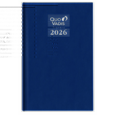 Quo Vadis - Agenda - 2026 - Travers - Journalier - Français - Korex  - 12 mois de janv à déc. - 13x21 cm