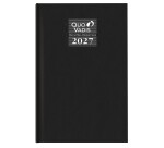 Quo Vadis - Agenda - 2027 - Recettes/Dépenses - Journalier - Français - Vanolin - Noir - 12 mois de janvier à décembre - 13x21 cm