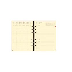Quo Vadis - Recharge Organiseur - 2025-2026 - Timer 21 Prestige - Semainier Planning - Français - 16 mois de septembre à décembre - 15x21 cm